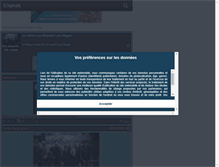 Tablet Screenshot of les-experts-las-vegas.skyrock.com