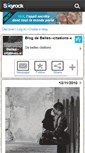 Mobile Screenshot of belles--citations-x.skyrock.com