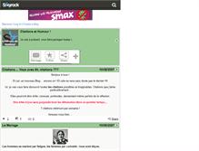 Tablet Screenshot of citations-et-humour.skyrock.com