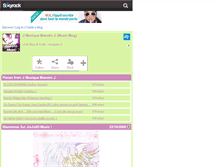 Tablet Screenshot of jiajia92-music.skyrock.com