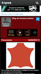 Mobile Screenshot of cuirasse-articles.skyrock.com