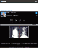 Tablet Screenshot of amelieandsenna.skyrock.com