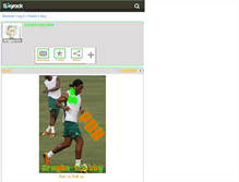 Tablet Screenshot of drogba-civ.skyrock.com