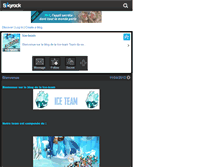 Tablet Screenshot of ice-team.skyrock.com