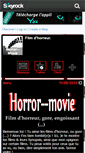 Mobile Screenshot of horror--movie.skyrock.com