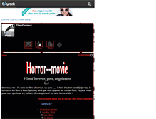 Tablet Screenshot of horror--movie.skyrock.com