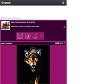 Tablet Screenshot of amoureuxdecountry.skyrock.com