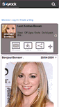 Mobile Screenshot of andrea--bowen-x.skyrock.com
