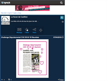 Tablet Screenshot of castillon-team-forum.skyrock.com