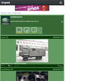 Tablet Screenshot of fandeland.skyrock.com