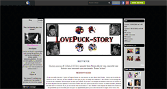 Desktop Screenshot of lovepuck-story.skyrock.com