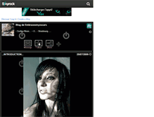 Tablet Screenshot of cecileintheagony.skyrock.com