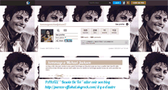 Desktop Screenshot of hommagemichaeljakson12.skyrock.com