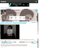 Tablet Screenshot of hommagemichaeljakson12.skyrock.com