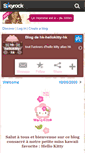 Mobile Screenshot of hk-hellokitty-hk.skyrock.com