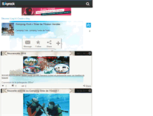 Tablet Screenshot of campingloreedelocean.skyrock.com