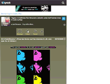 Tablet Screenshot of caliine-baby.skyrock.com
