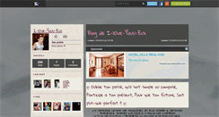 Desktop Screenshot of i-love-youu-eux.skyrock.com