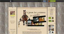 Desktop Screenshot of chevaux-trotteurs.skyrock.com