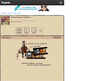 Tablet Screenshot of chevaux-trotteurs.skyrock.com