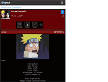 Tablet Screenshot of 32naruto32.skyrock.com