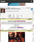 Tablet Screenshot of debby-ryan-forever.skyrock.com