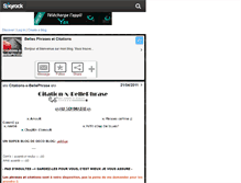 Tablet Screenshot of citations-x-bellephrase.skyrock.com