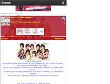 Tablet Screenshot of hey-say-jump-music.skyrock.com