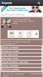 Mobile Screenshot of dancexmovies-music.skyrock.com