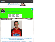 Tablet Screenshot of danielcarter.skyrock.com