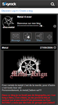 Mobile Screenshot of diva-metal.skyrock.com