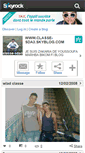 Mobile Screenshot of classe-sda3.skyrock.com