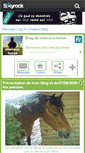 Mobile Screenshot of chevaux-horse.skyrock.com