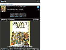 Tablet Screenshot of dragonball77380.skyrock.com