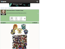 Tablet Screenshot of hermione-online.skyrock.com