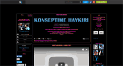 Desktop Screenshot of konseptimehaykiri.skyrock.com