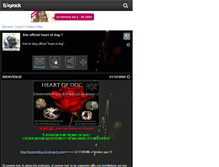 Tablet Screenshot of heartofdog.skyrock.com