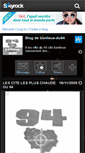 Mobile Screenshot of banlieue-du94.skyrock.com