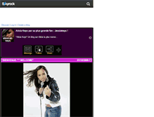 Tablet Screenshot of alicia-ak-keys.skyrock.com