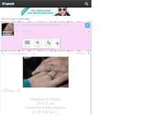 Tablet Screenshot of benjamin-et-adeline.skyrock.com