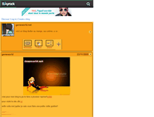 Tablet Screenshot of geneworldnet.skyrock.com