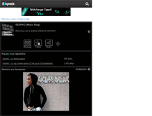 Tablet Screenshot of geshko-offishal.skyrock.com