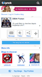 Mobile Screenshot of dbsk-fic.skyrock.com