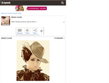 Tablet Screenshot of denizcakir.skyrock.com