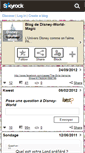 Mobile Screenshot of disney-world-magic.skyrock.com