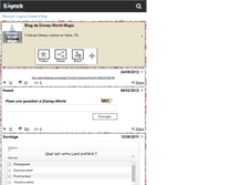 Tablet Screenshot of disney-world-magic.skyrock.com
