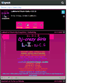 Tablet Screenshot of dj-crazygirls.skyrock.com