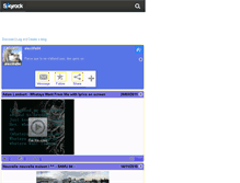 Tablet Screenshot of alexlife94.skyrock.com