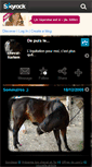Mobile Screenshot of cheval-harlem.skyrock.com