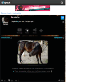 Tablet Screenshot of cheval-harlem.skyrock.com